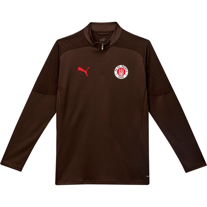 Футболка fcsp training с застежкой-молнией 1/4 Puma, цвет dark chocolate-puma red
Футболка fcsp training с застежкой-молнией 1/4 Puma, цвет dark chocolate-puma red