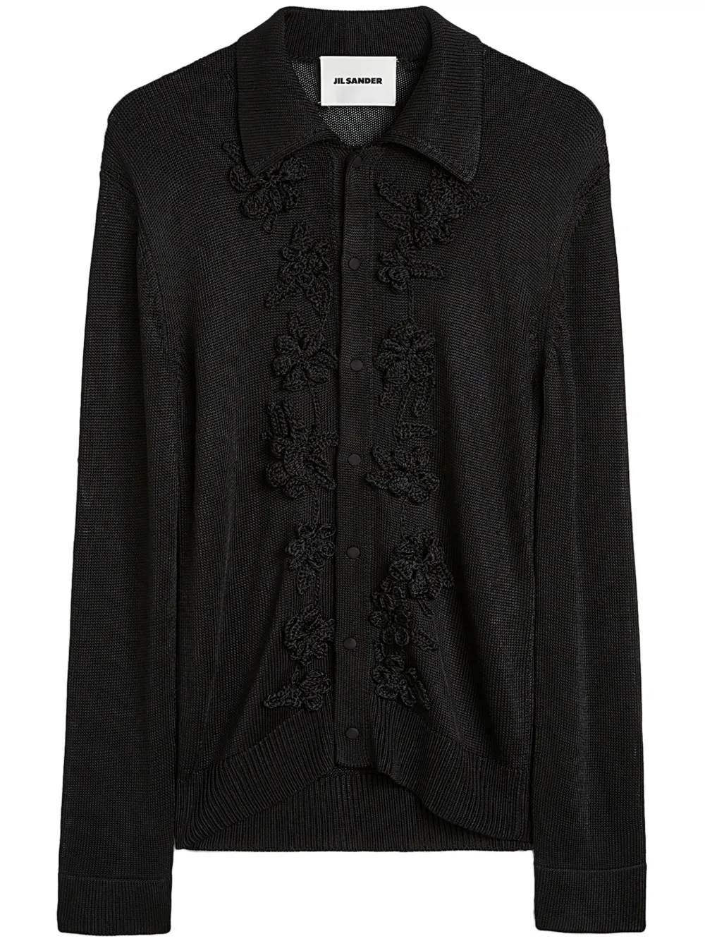 Трикотажная рубашка JIL SANDER, черный
Трикотажная рубашка JIL SANDER, черный