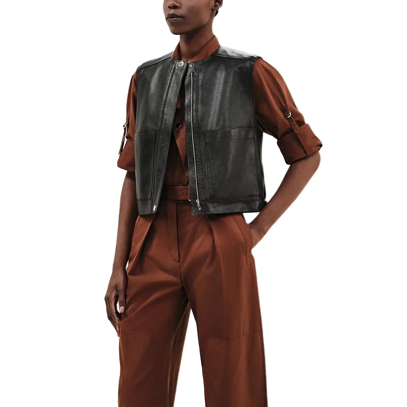 HERMES Женский черный жилет, Black
HERMES Женский черный жилет, Black