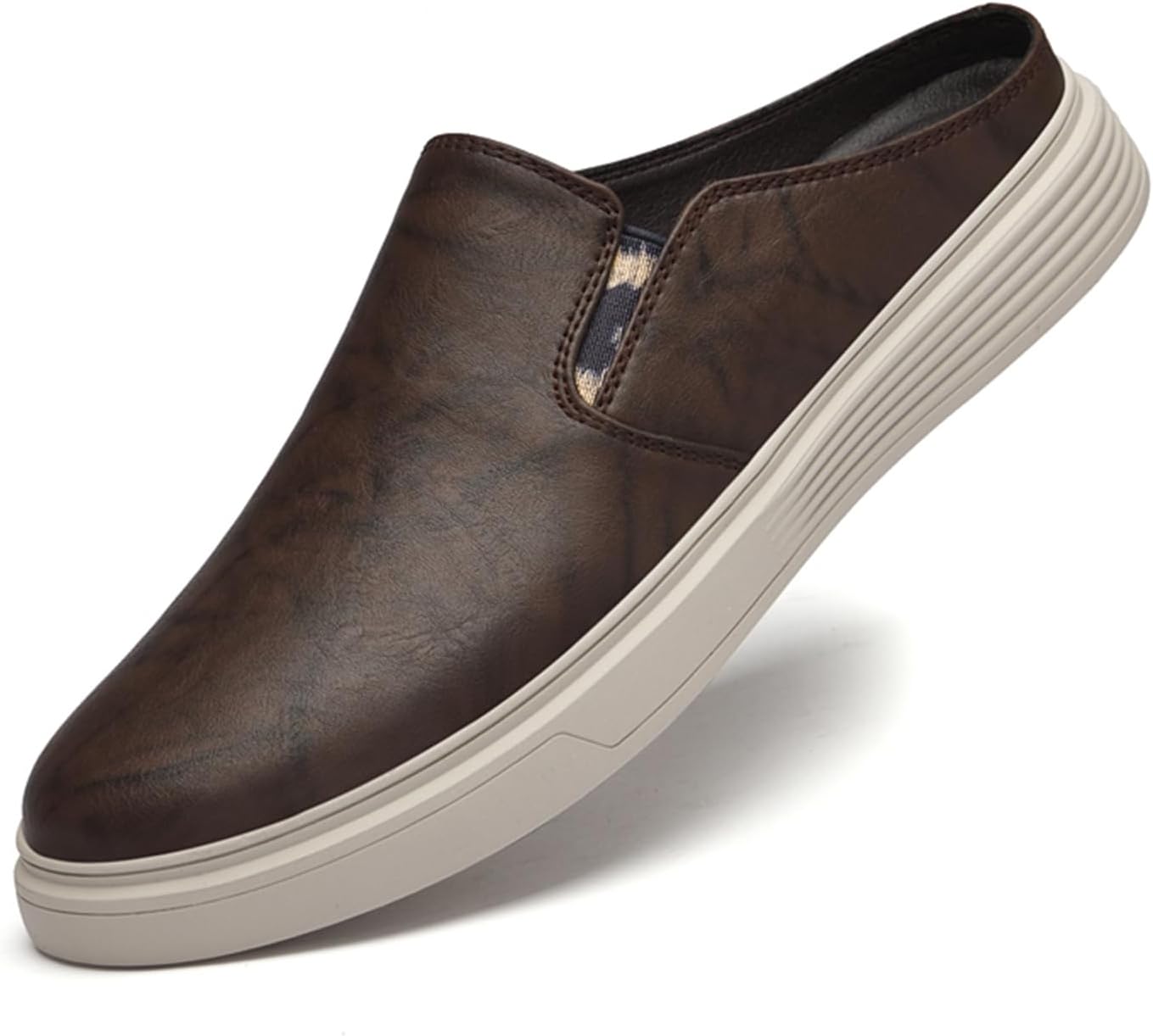 Мужские кожаные слипоны Abborora, комфортные мягкие повседневные кроссовки, износостойкая платформа, лоферы для ходьбы и вождения, коричневый
Мужские кожаные слипоны Abborora, комфортные мягкие повседневные кроссовки, износостойкая платформа, лоферы для ходьбы и вождения, коричневый