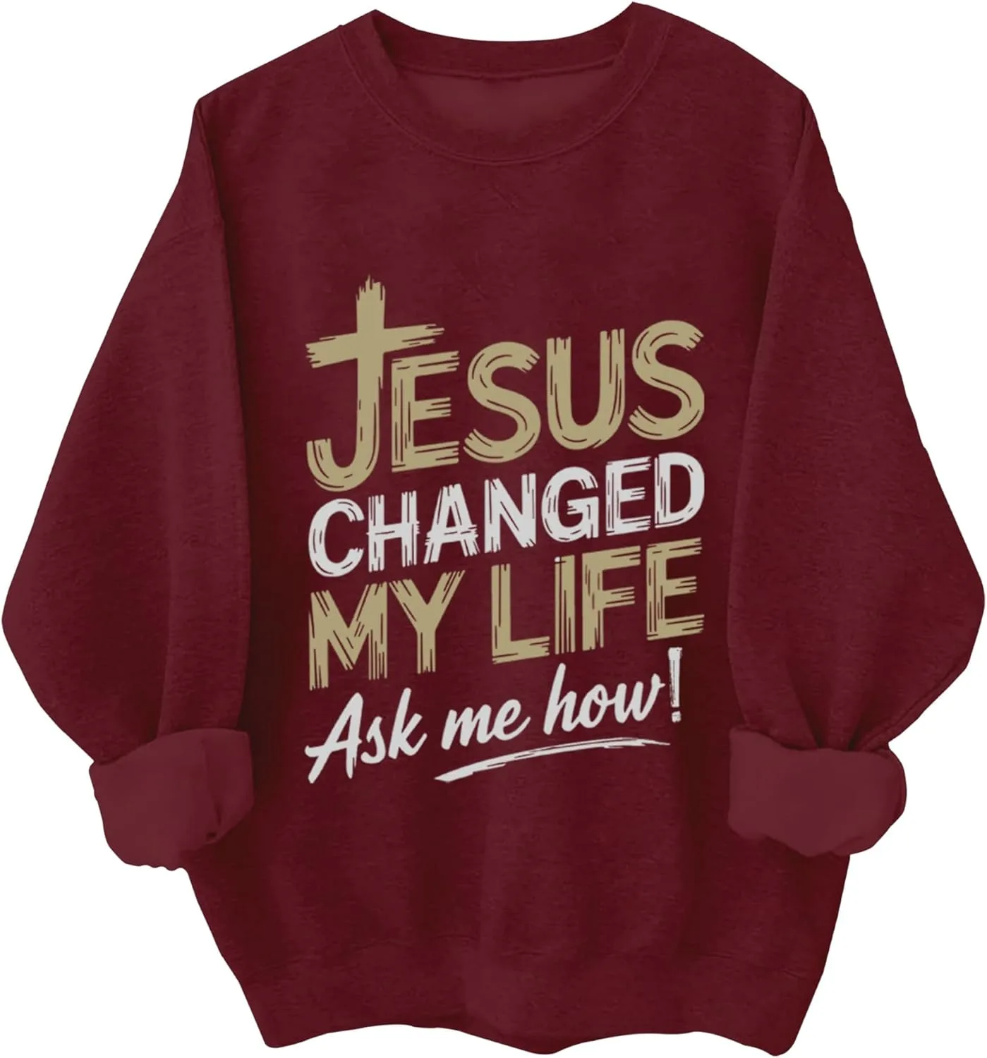 Толстовка Jesus Changed My Life с длинным рукавом для женщин и мужчин Relliot
Толстовка Jesus Changed My Life с длинным рукавом для женщин и мужчин Relliot