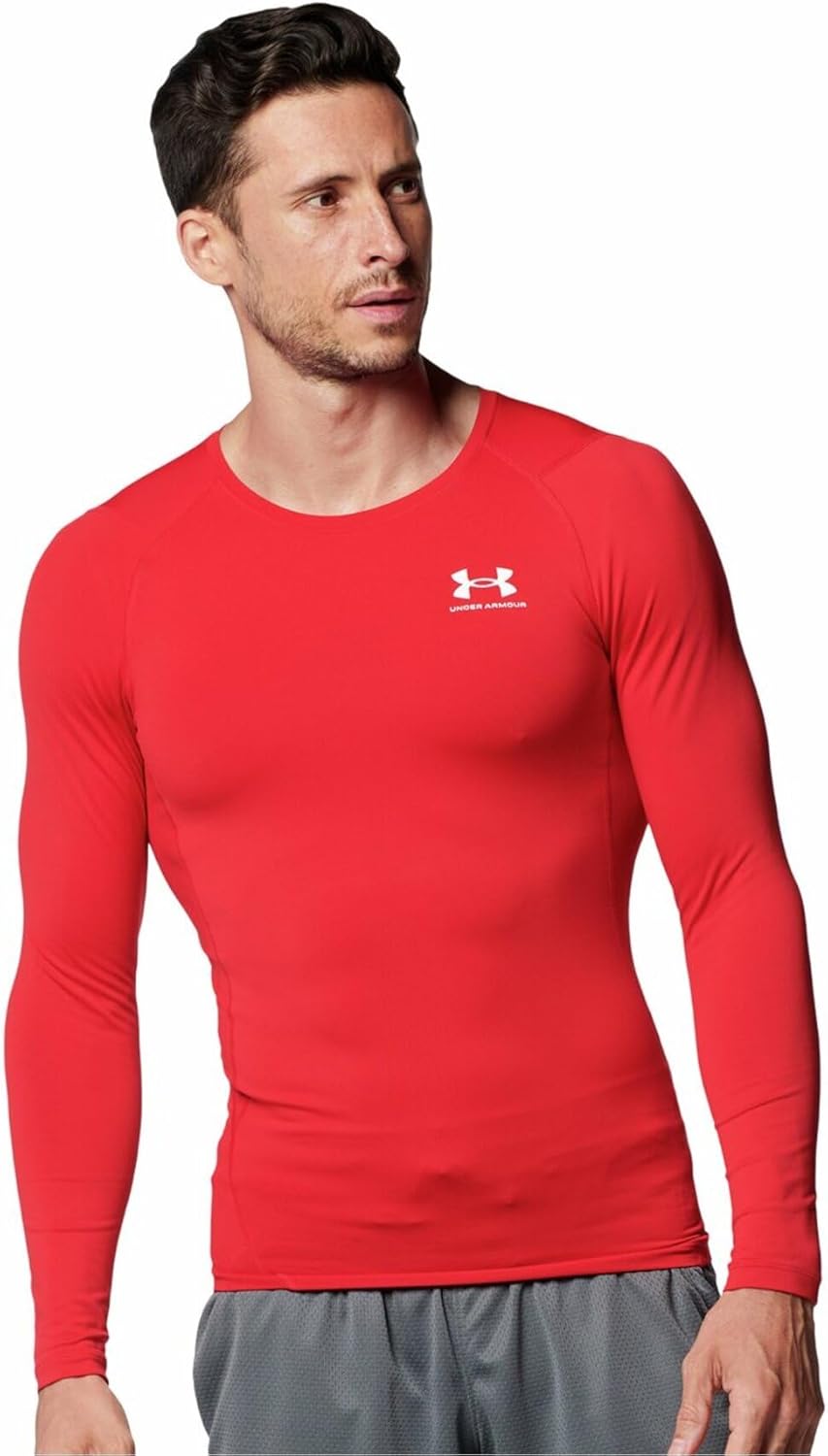 Мужская футболка-термобелье Under Armour UA ColdGear Training Baselayer Armour Crew Shirt, красный
Мужская футболка-термобелье Under Armour UA ColdGear Training Baselayer Armour Crew Shirt, красный