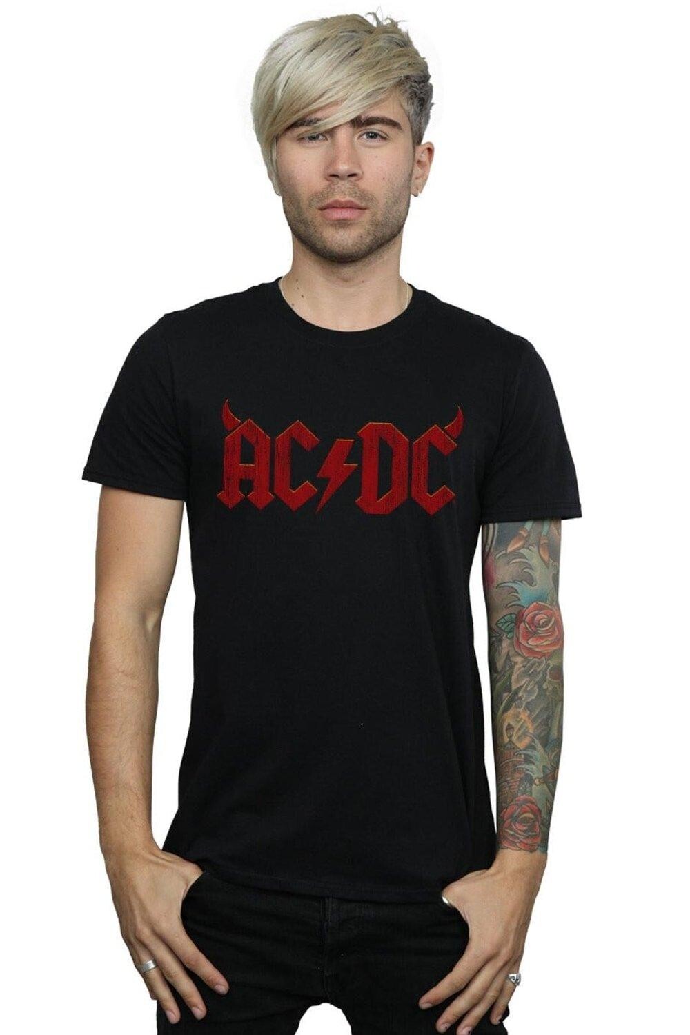 футболка с логотипом Horns AC/DC, черный
футболка с логотипом Horns AC/DC, черный