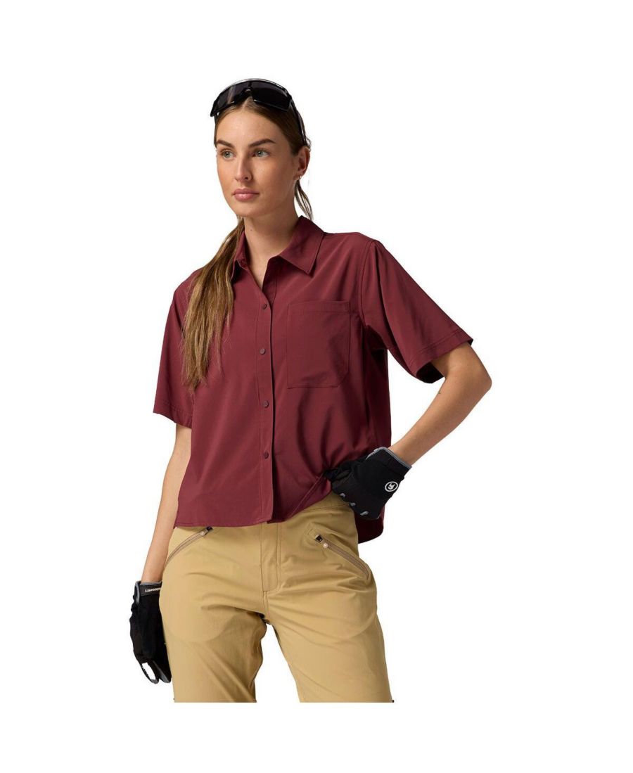 Женская футболка Slickrock с коротким рукавом и пуговицами для катания на горном велосипеде Backcountry, Red mahogany, Красный, Женская футболка Slickrock с коротким рукавом и пуговицами для катания на горном велосипеде Backcountry, Red mahogany
Женская футболка Slickrock с коротким рукавом и пуговицами для катания на горном велосипеде Backcountry, Red mahogany, Красный, Женская футболка Slickrock с коротким рукавом и пуговицами для катания на горном велосипеде Backcountry, Red mahogany