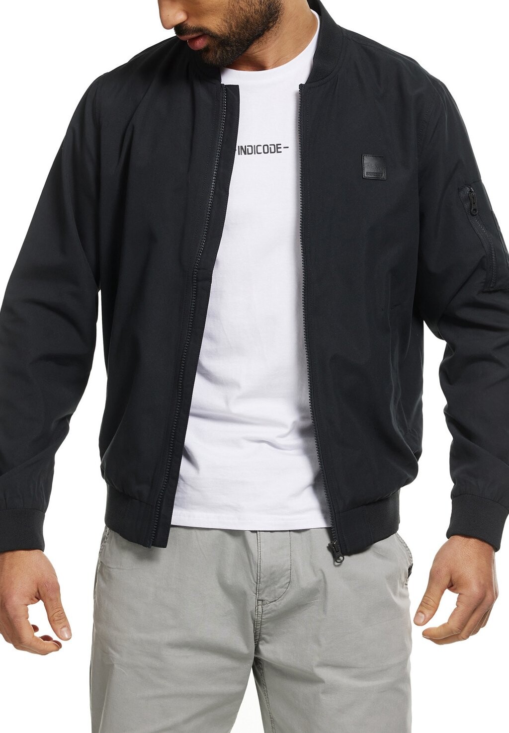 Куртка-бомбер Übergangs Maxim INDICODE JEANS, черный
Куртка-бомбер Übergangs Maxim INDICODE JEANS, черный