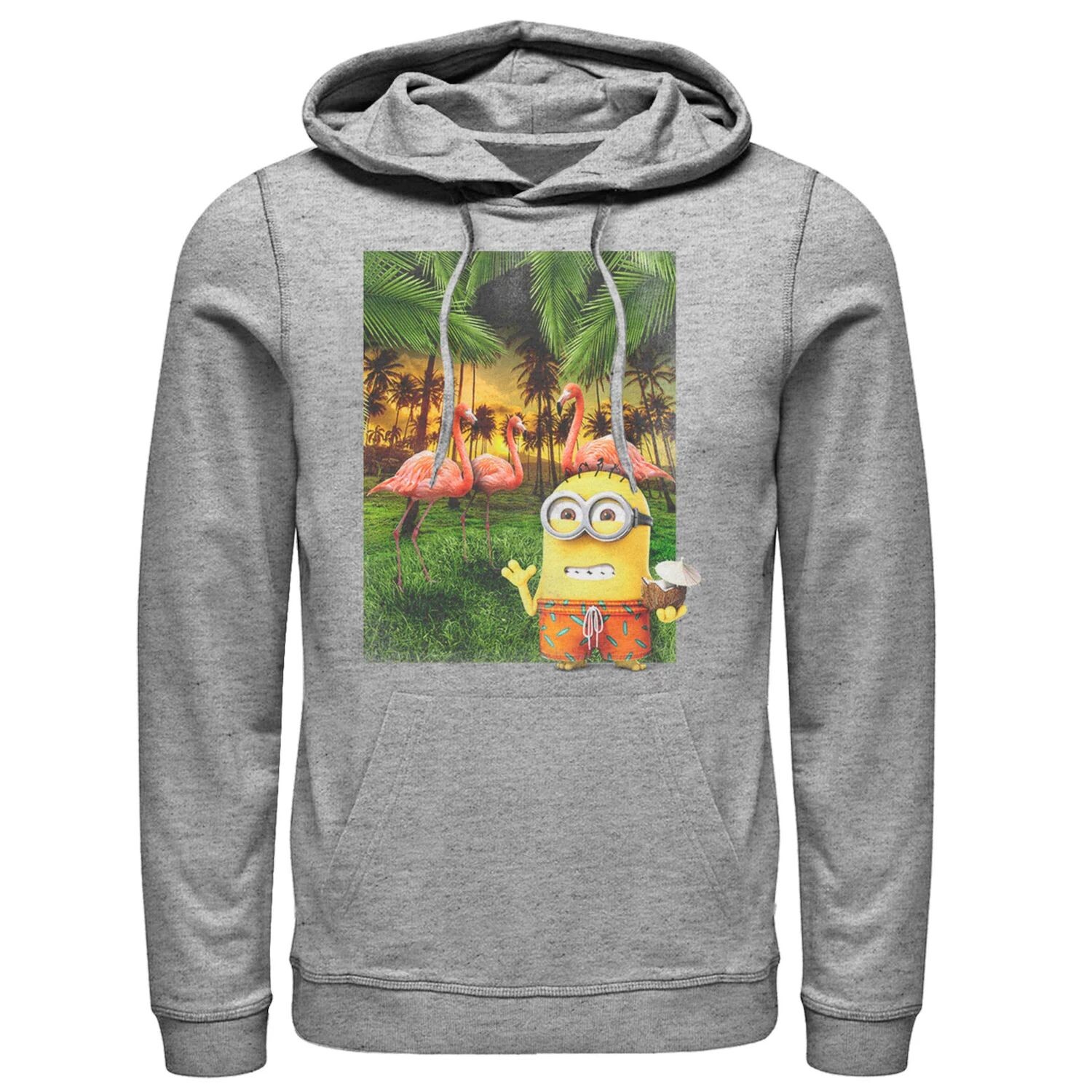 Мужской пуловер с капюшоном Despicable Me Minions Bob & Flamingos Licensed Character
Мужской пуловер с капюшоном Despicable Me Minions Bob & Flamingos Licensed Character