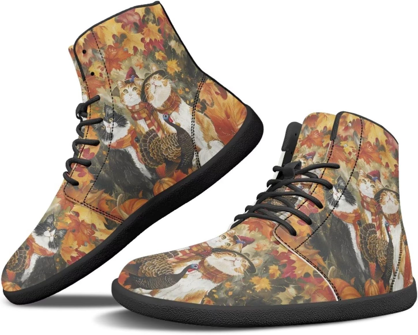 Кроссовки Binienty Wide Минималистичные Босоногообразные Мужские и Женские Осенне-Зимние Ботинки Высокие Верхи из ПУ Кожи Обувь с Нулевым Падением, Maple Leaf Cats
Кроссовки Binienty Wide Минималистичные Босоногообразные Мужские и Женские Осенне-Зимние Ботинки Высокие Верхи из ПУ Кожи Обувь с Нулевым Падением, Maple Leaf Cats