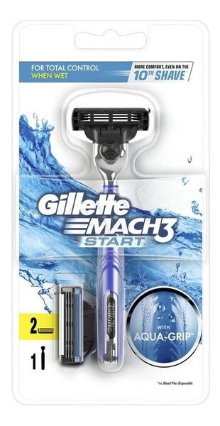 Бритва Mach3 Start + сменные лезвия 2 шт Gillette
Бритва Mach3 Start + сменные лезвия 2 шт Gillette