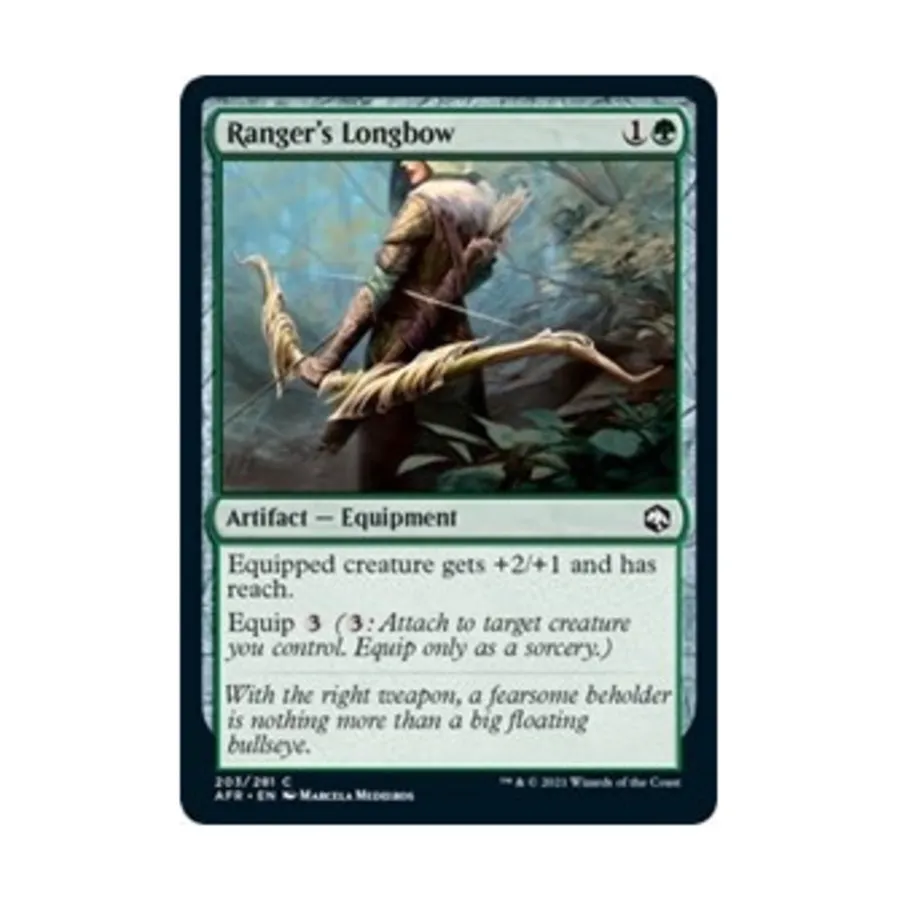 CCG Длинный лук рейнджера (С), MTG - Adventures in the Forgotten Realms
CCG Длинный лук рейнджера (С), MTG - Adventures in the Forgotten Realms