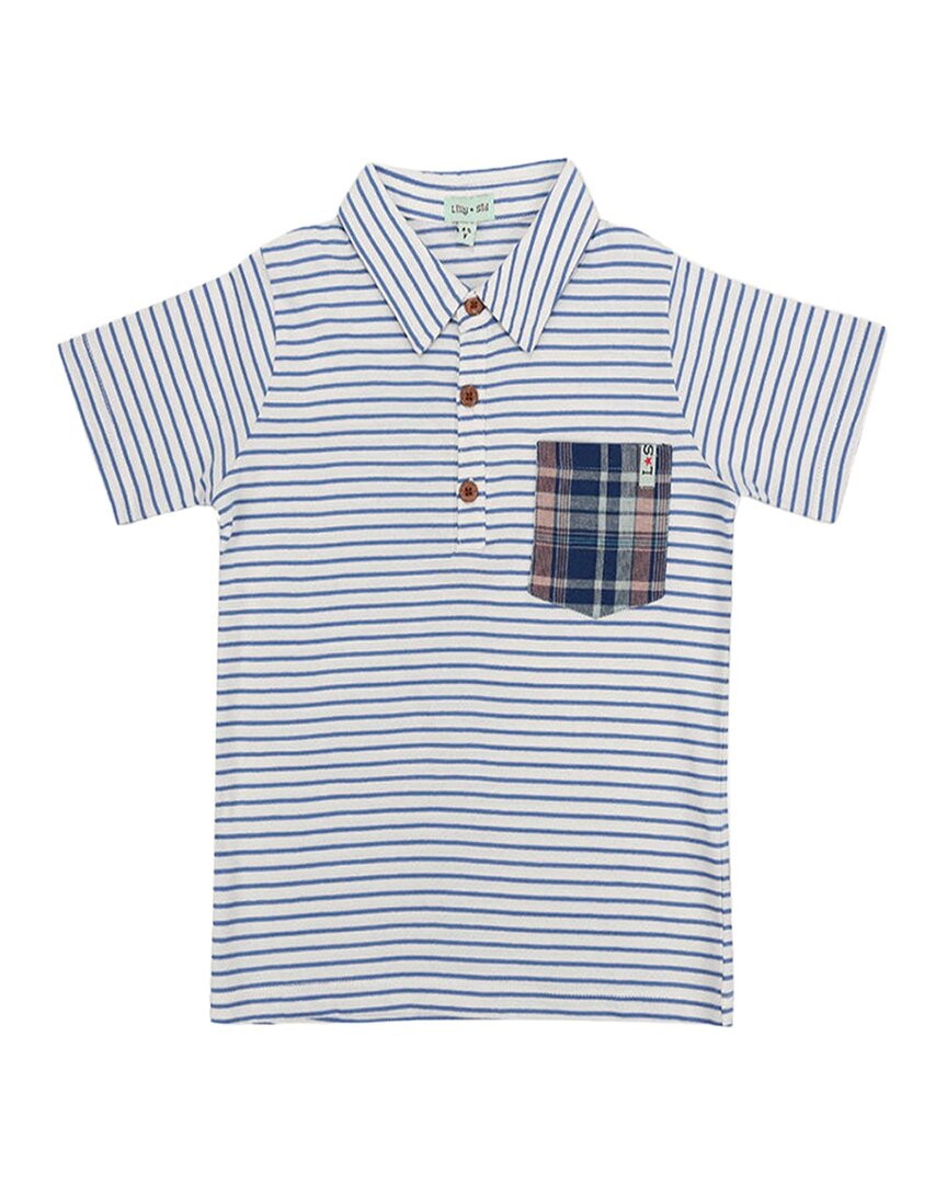 Лилли и Сид Полосатая Джерси Футболка Lilly and Sid, темно-синий
Лилли и Сид Полосатая Джерси Футболка Lilly and Sid, темно-синий