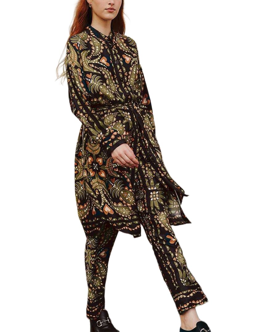 Шарф FARM Rio Martina, черная макси-сорочка
Шарф FARM Rio Martina, черная макси-сорочка