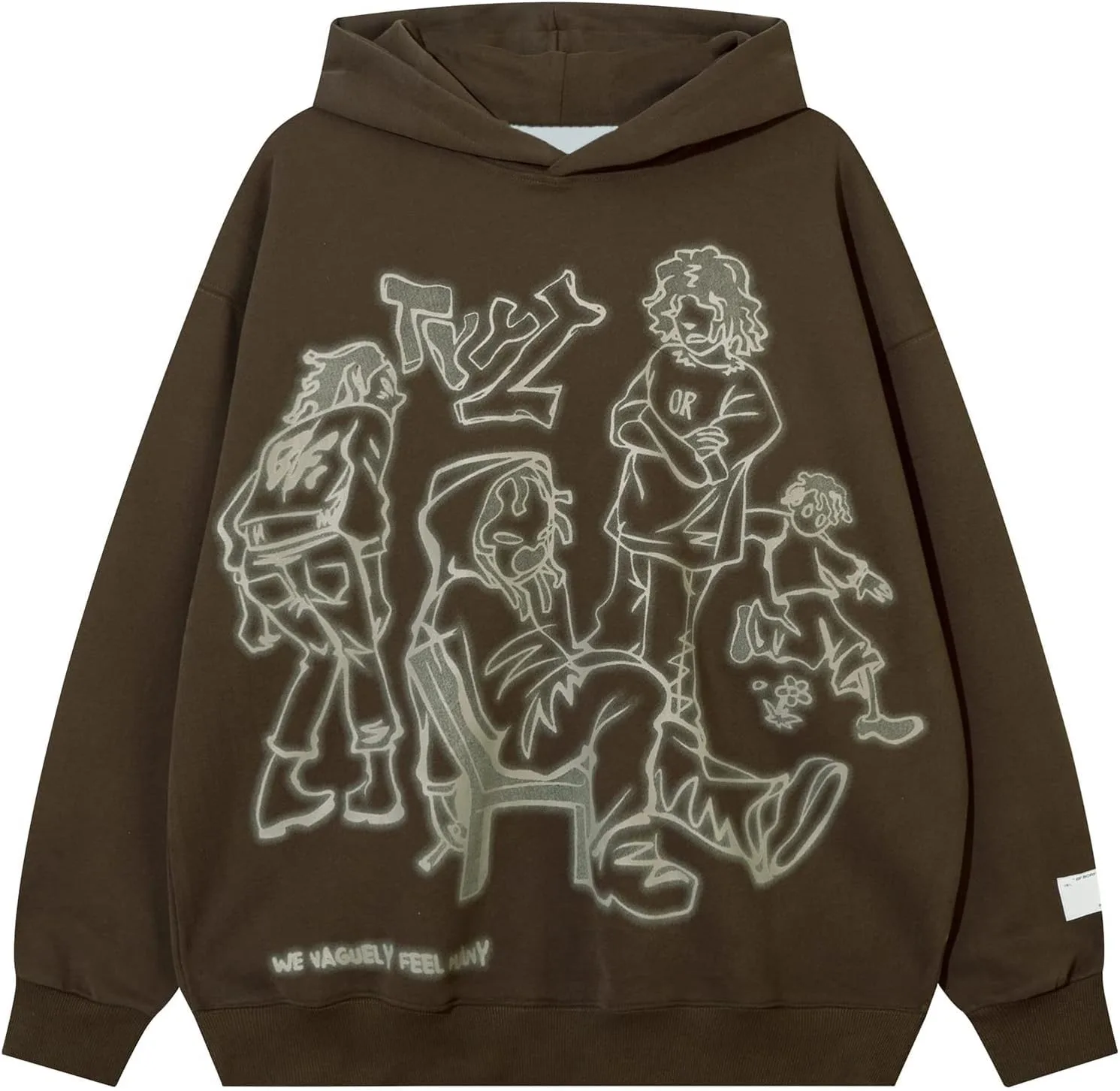YEOU мужская модная толстовка с капюшоном Fleece Y2K
YEOU мужская модная толстовка с капюшоном Fleece Y2K