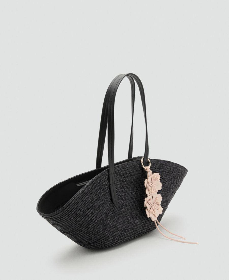 Женская плетеная сумка из натурального волокна с цветочным орнаментом MANGO, Black
Женская плетеная сумка из натурального волокна с цветочным орнаментом MANGO, Black