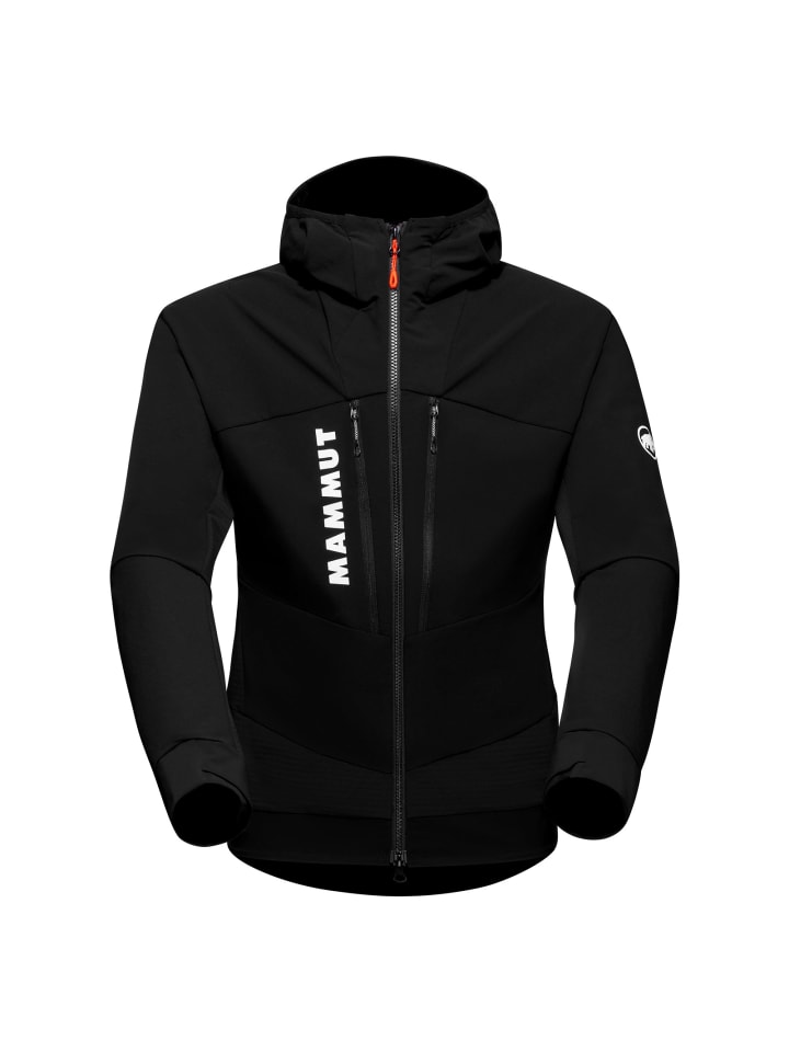 Черная куртка софтшелл Mammut
Черная куртка софтшелл Mammut