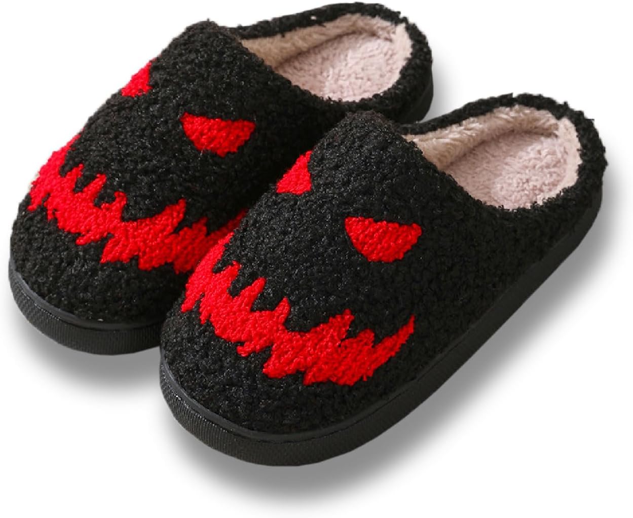 Рождественские тапочки Titype, милые праздничные тапочки, теплые домашние тапочки для женщин и мужчин, пушистые тапочки для улицы и дома, тапочки для спальни, домашняя обувь для дам, Ghost Face
Рождественские тапочки Titype, милые праздничные тапочки, теплые домашние тапочки для женщин и мужчин, пушистые тапочки для улицы и дома, тапочки для спальни, домашняя обувь для дам, Ghost Face