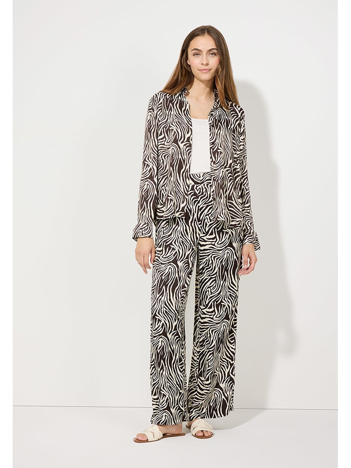 Блузка коричневого/белого цвета More & More
Блузка коричневого/белого цвета More & More