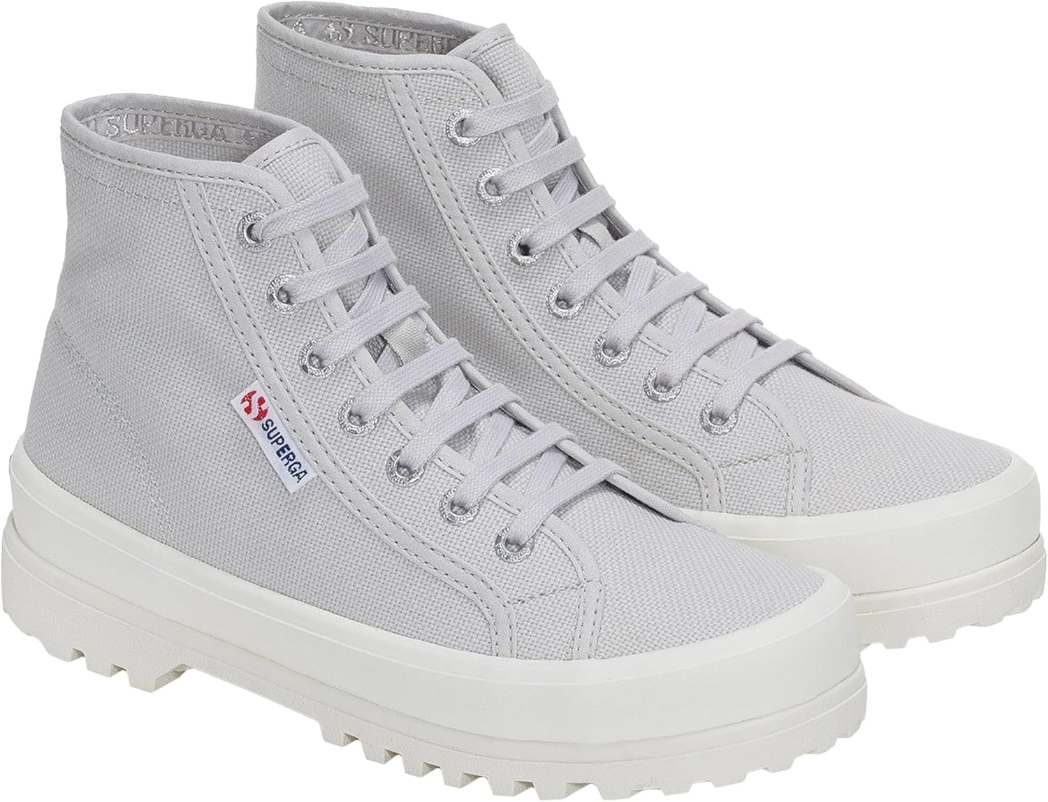 Кроссовки Superga Womens 2341 - Alpina, слоновая кость/серый/серебристо-серый
Кроссовки Superga Womens 2341 - Alpina, слоновая кость/серый/серебристо-серый