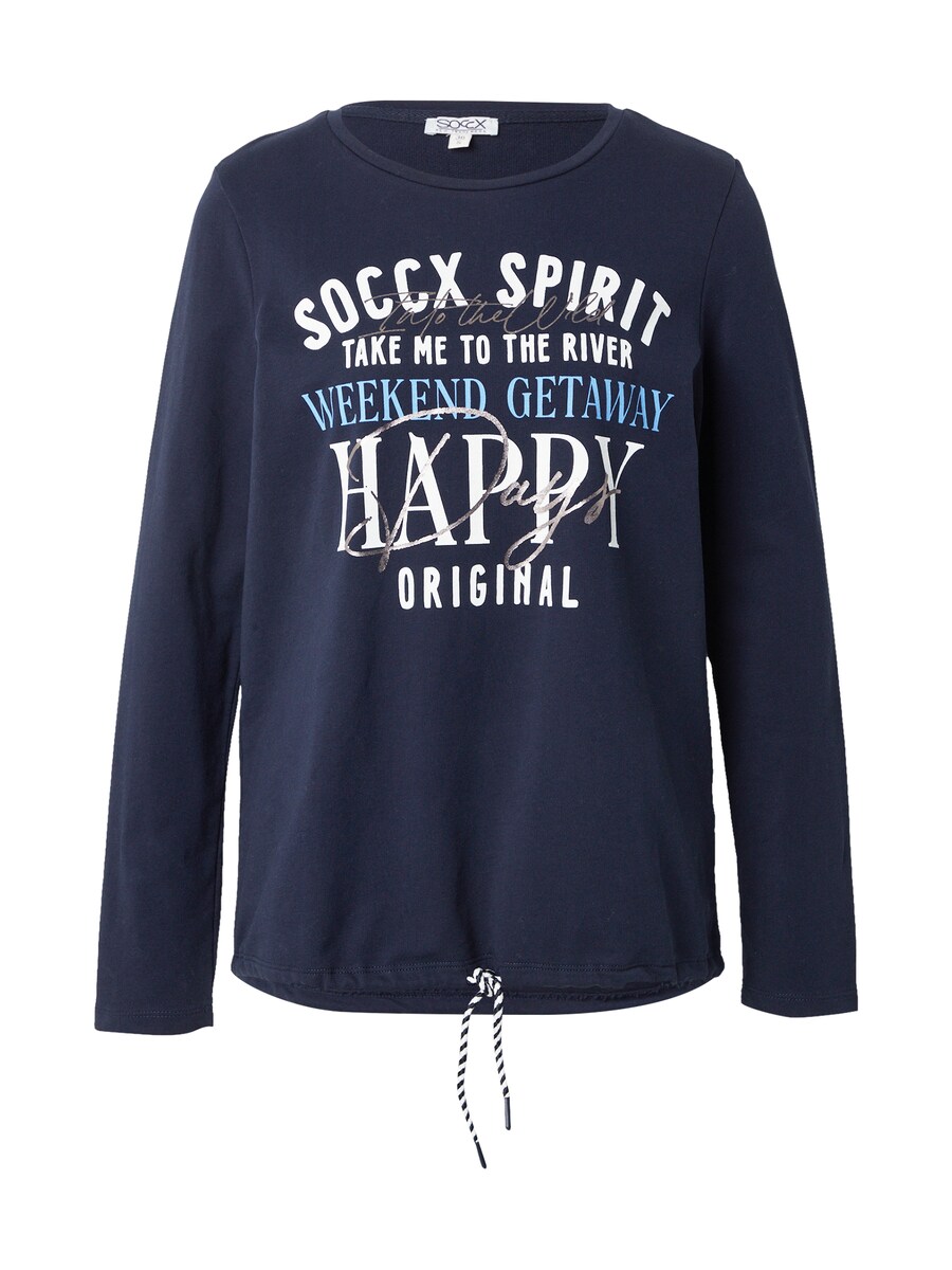 Толстовка Soccx, Blue/Night blue
Толстовка Soccx, Blue/Night blue