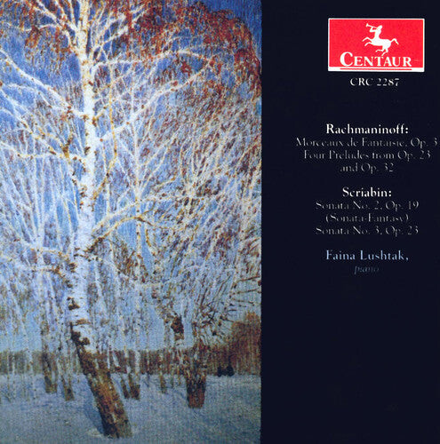 CD диск Rachmaninoff / Scriabin / Lushtak: Morceaux de Fantaisie Op 3 / Sonata 2 Op 19
CD диск Rachmaninoff / Scriabin / Lushtak: Morceaux de Fantaisie Op 3 / Sonata 2 Op 19