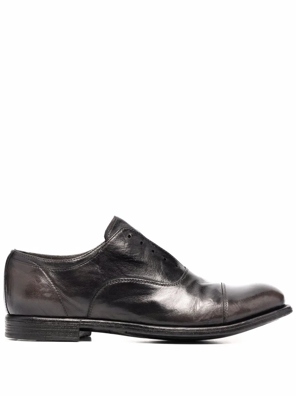 Туфли дерби без шнуровки Officine Creative, черный
Туфли дерби без шнуровки Officine Creative, черный