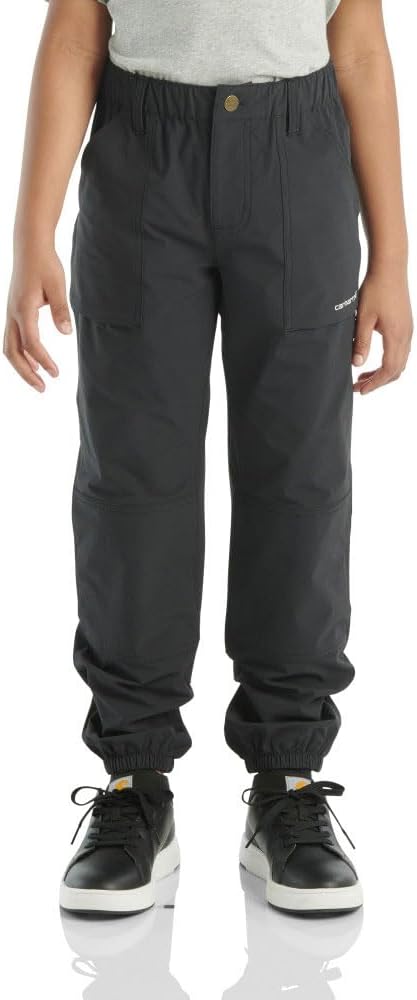 Детские спортивные брюки Carhartt CK8443 Rugged Flex Loose Fit Utility Jogger - для мальчиков, Caviar Black
Детские спортивные брюки Carhartt CK8443 Rugged Flex Loose Fit Utility Jogger - для мальчиков, Caviar Black