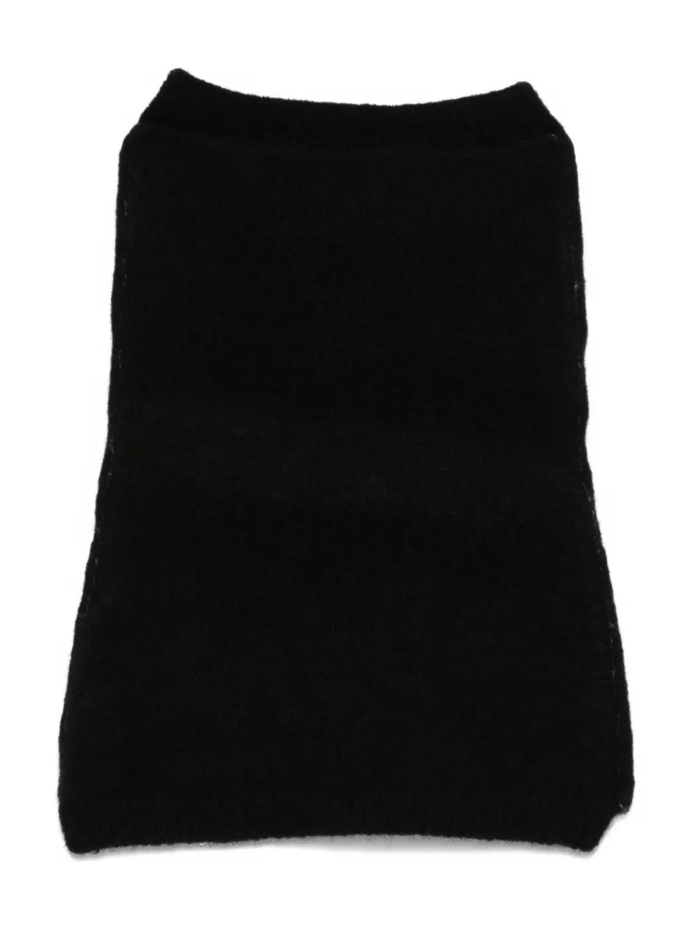 Кашемировый шарф Isabel Benenato, черный
Кашемировый шарф Isabel Benenato, черный