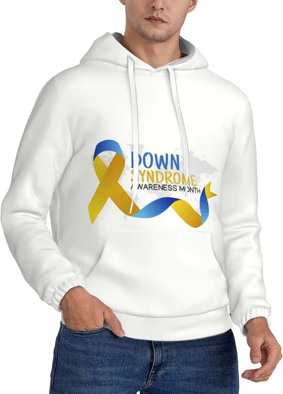 Толстовка с капюшоном World Down Syndrome Day, с карманами SDERDZSE
Толстовка с капюшоном World Down Syndrome Day, с карманами SDERDZSE