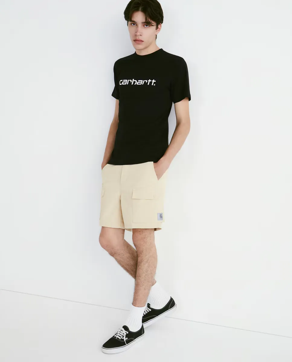 Футболка с коротким рукавом с логотипом Carhartt WIP, черный
Футболка с коротким рукавом с логотипом Carhartt WIP, черный