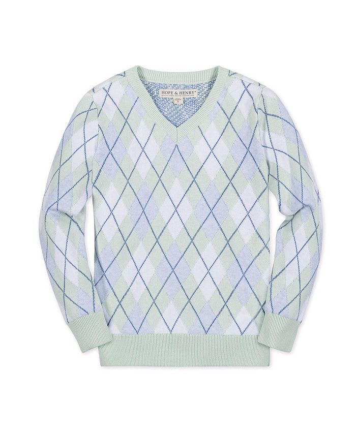 Мальчиковый органический тонкий джемпер с V-образным вырезом и длинным рукавом - для малышей и детей постарше Hope & Henry, синий
Мальчиковый органический тонкий джемпер с V-образным вырезом и длинным рукавом - для малышей и детей постарше Hope & Henry, синий