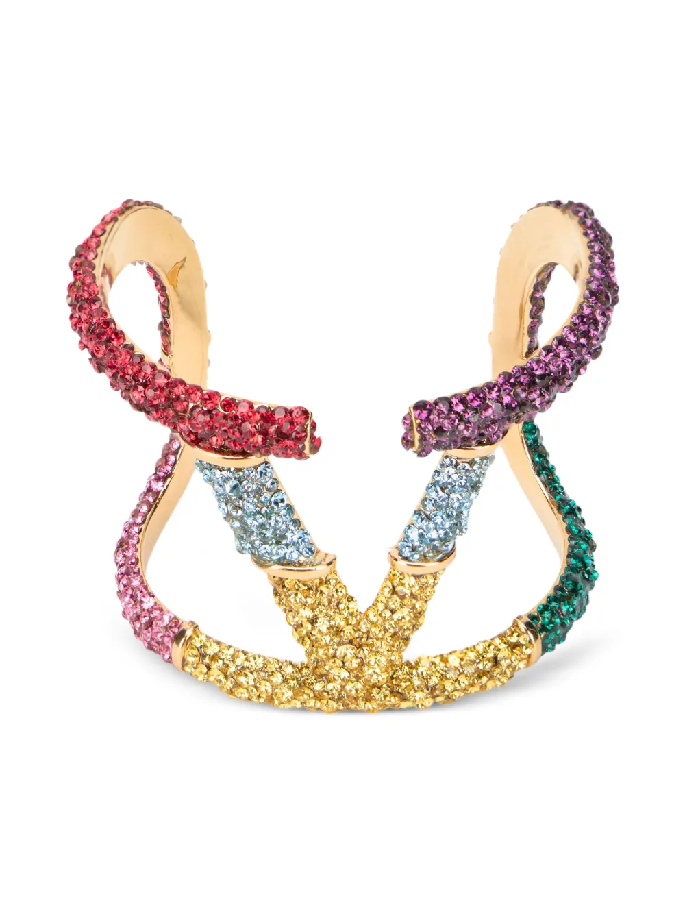 Браслет-кафф с логотипом VLogo Valentino Garavani, золотистый
Браслет-кафф с логотипом VLogo Valentino Garavani, золотистый