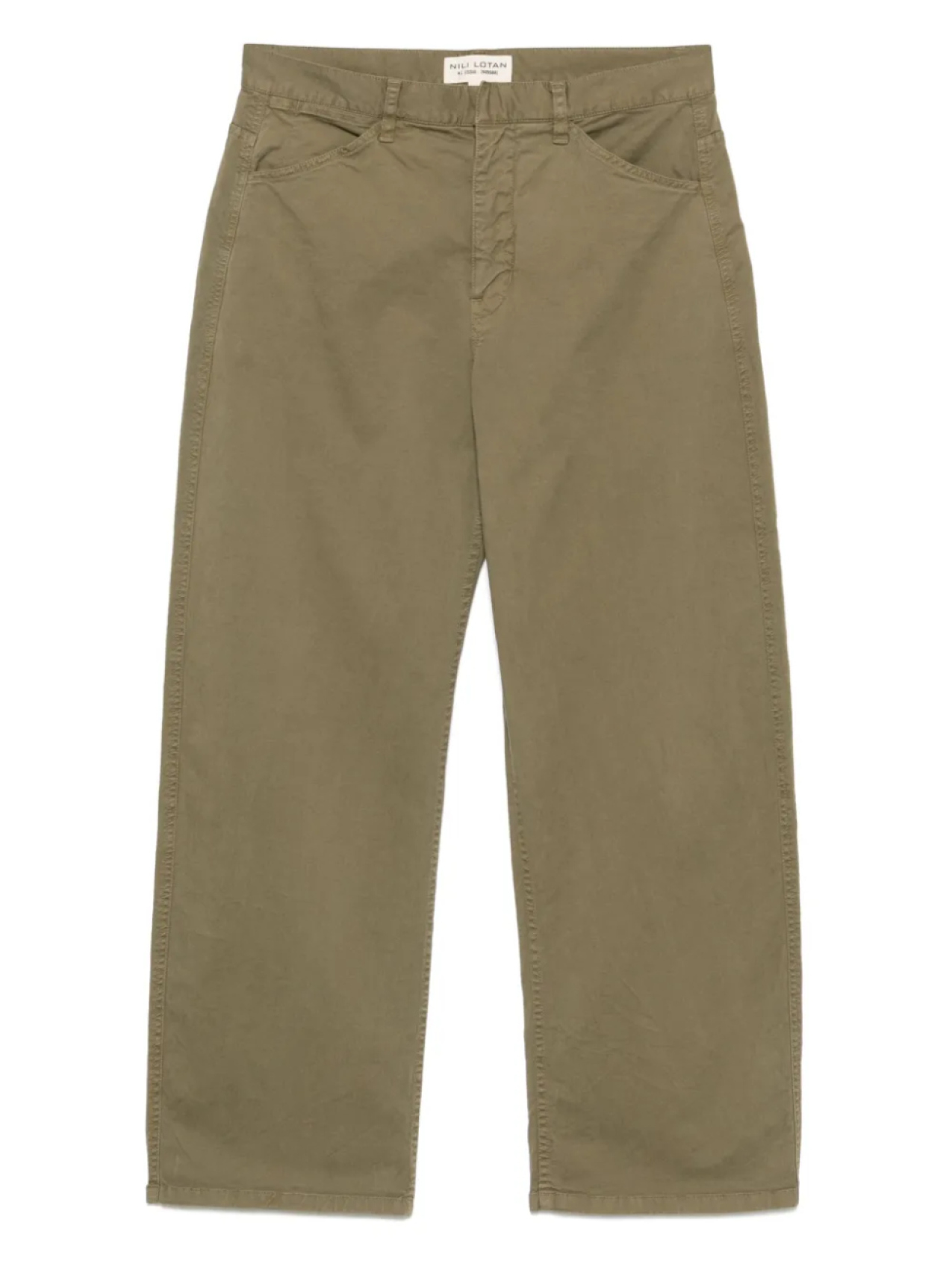 Брюки трайбека Nili Lotan, зеленый 
Брюки трайбека Nili Lotan, зеленый