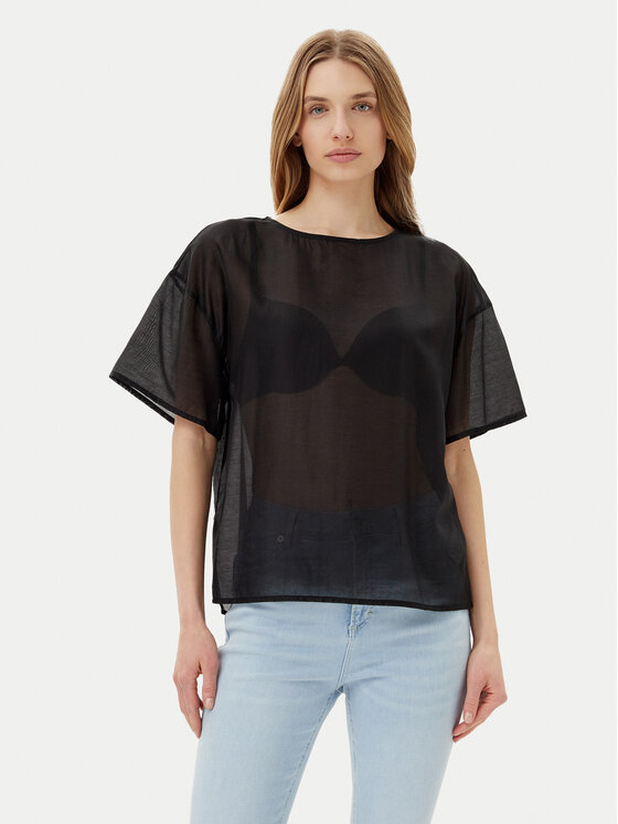 Блузка свободного кроя SW9008TLYA5 Bomboogie, черный
Блузка свободного кроя SW9008TLYA5 Bomboogie, черный