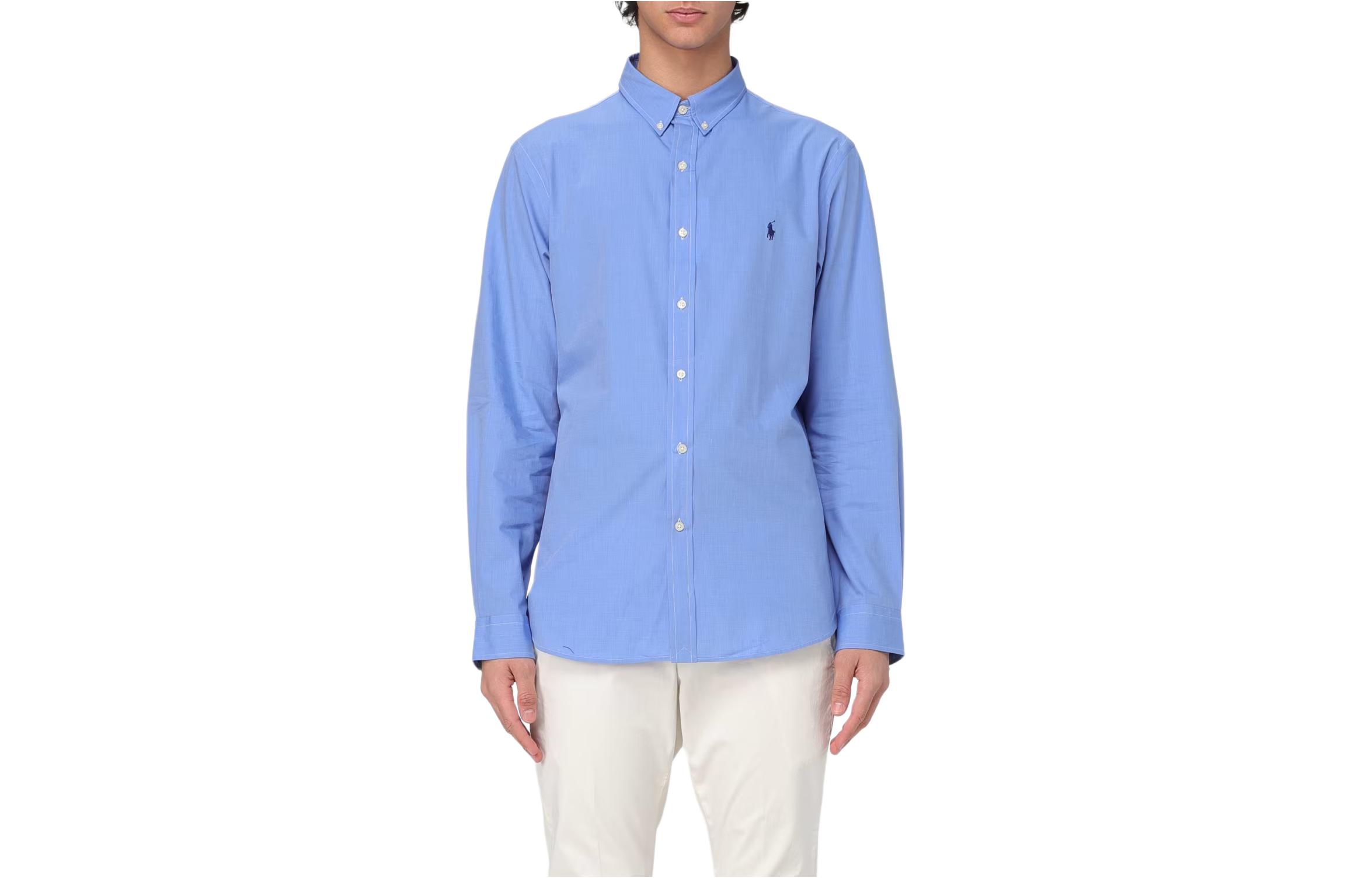 Polo Ralph Lauren Рубашка Logo Embroidered Long Sleeved Shirt
Polo Ralph Lauren Рубашка Logo Embroidered Long Sleeved Shirt