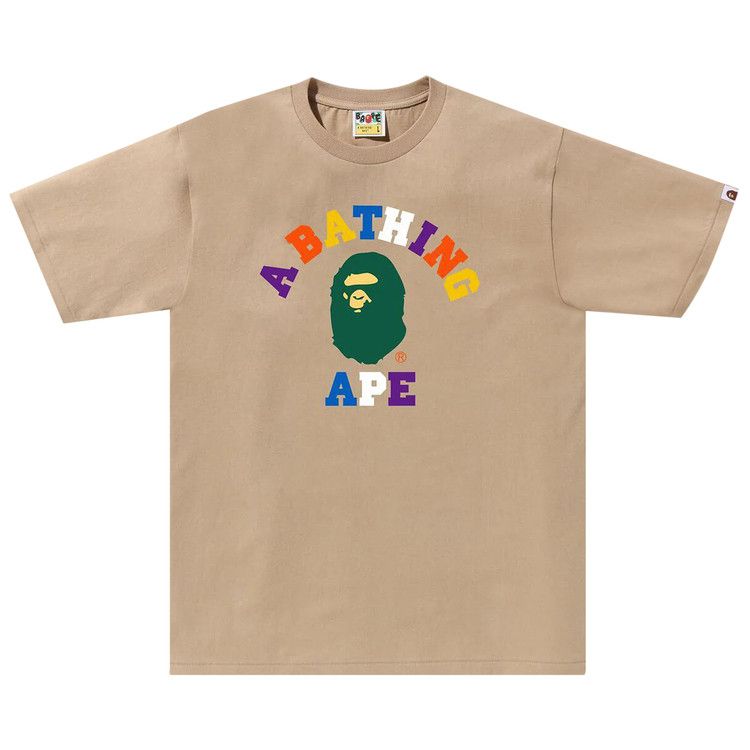 Футболка BAPE Colors College Tee, Beige
Футболка BAPE Colors College Tee, Beige