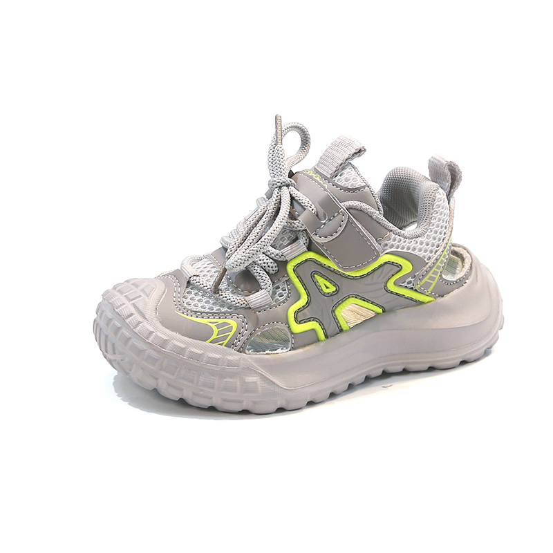 Детские сандалии с низким верхом, нескользящие, износостойкие, дышащие FIRS Kids, серый/зеленый
Детские сандалии с низким верхом, нескользящие, износостойкие, дышащие FIRS Kids, серый/зеленый