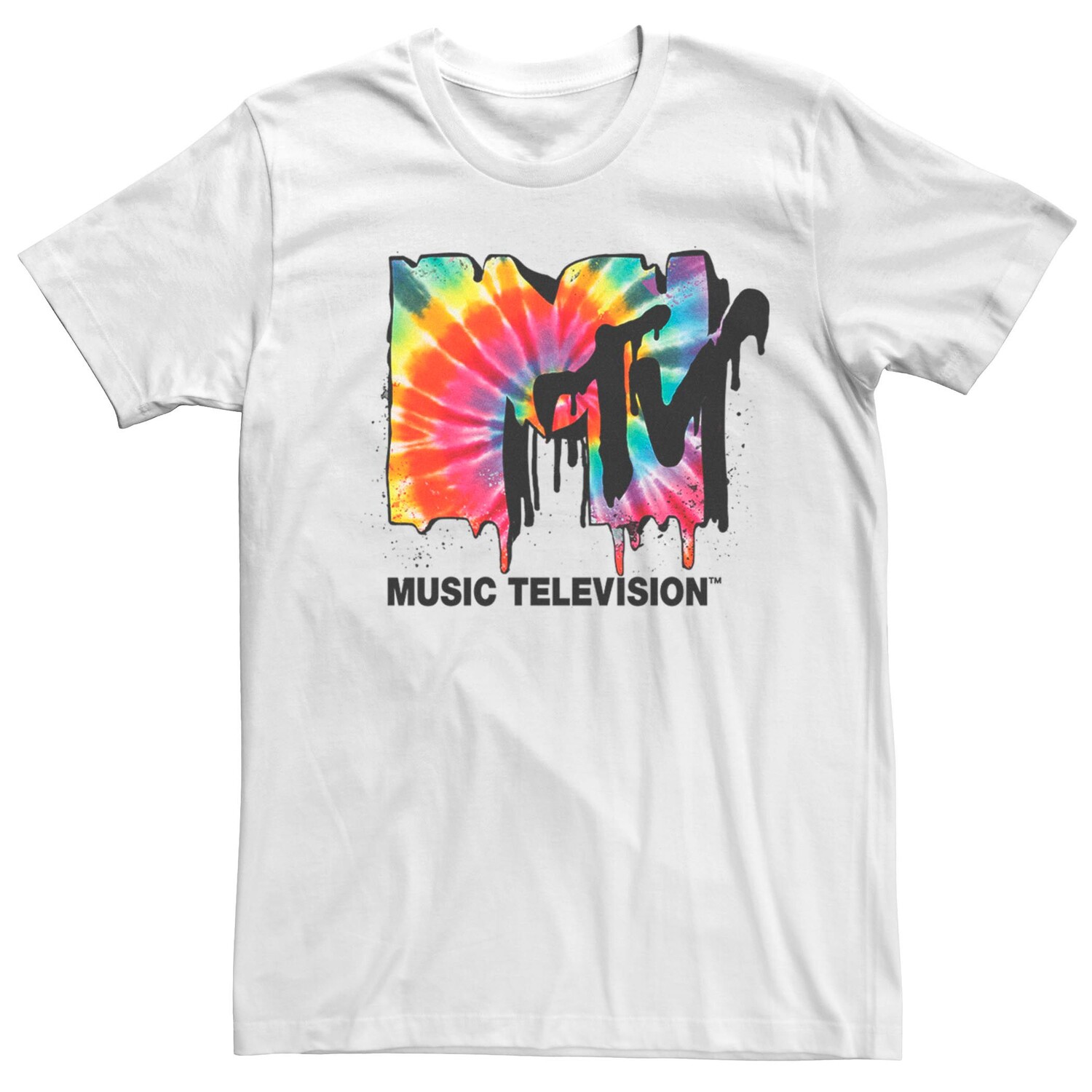 Мужская футболка с логотипом MTV Tie Dye Drip Licensed Character, белый
Мужская футболка с логотипом MTV Tie Dye Drip Licensed Character, белый