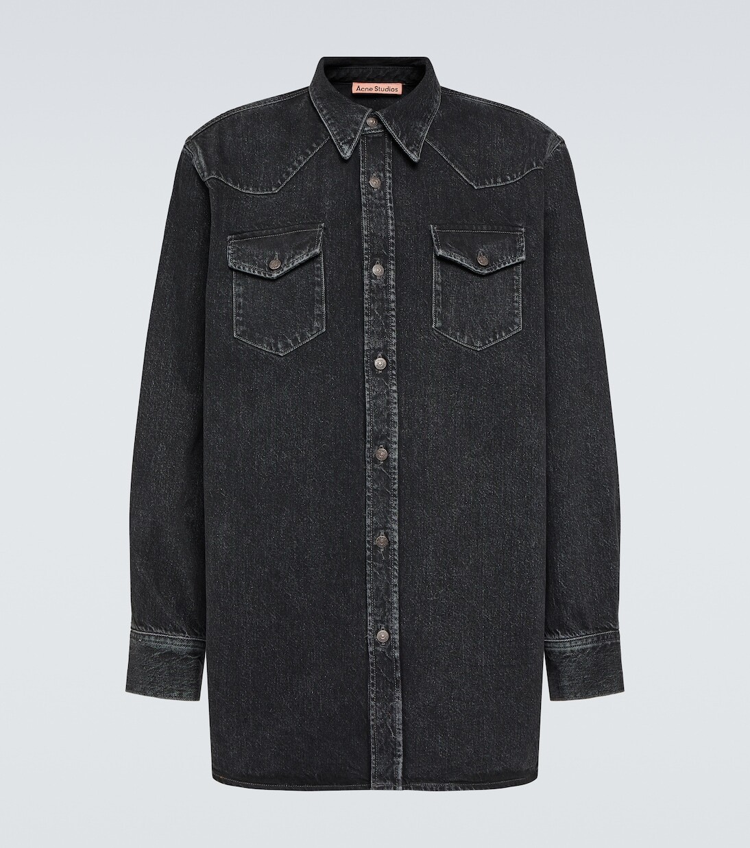 Джинсовая рубашка Acne Studios, черный
Джинсовая рубашка Acne Studios, черный