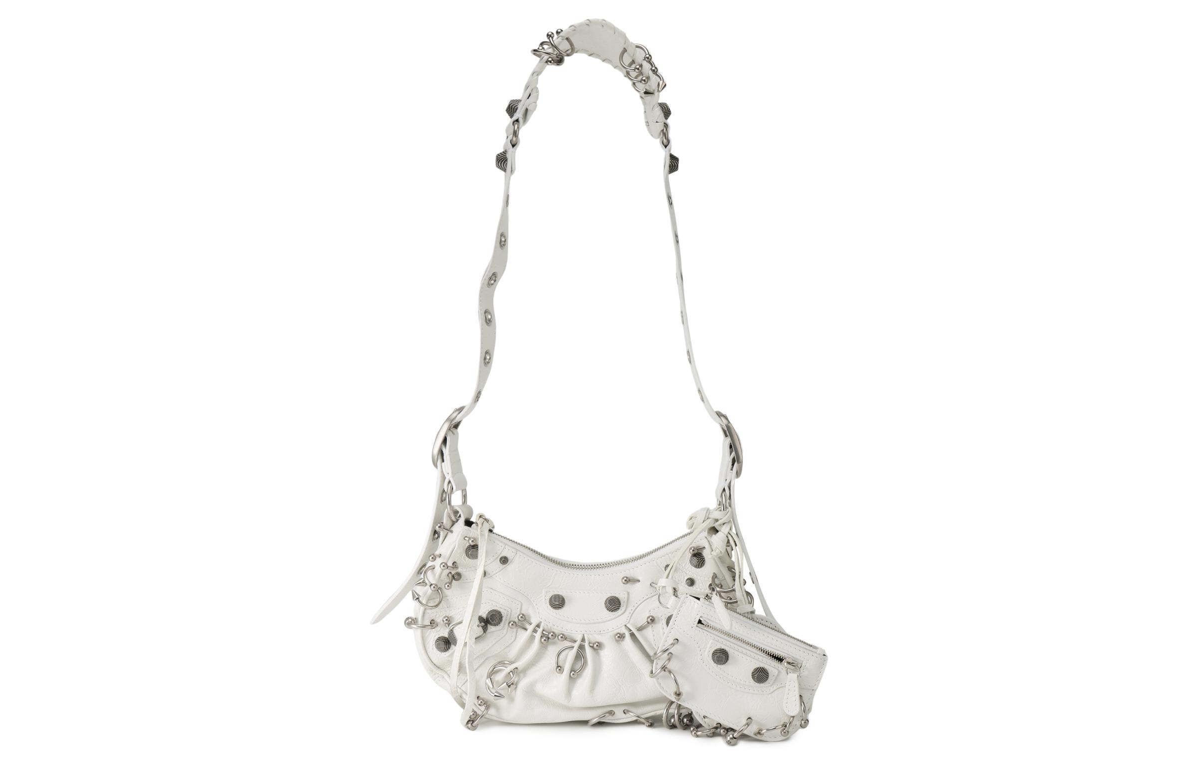 Balenciaga Сумка-кошелек Le Cagole XS с пирсингом белая арена
Balenciaga Сумка-кошелек Le Cagole XS с пирсингом белая арена