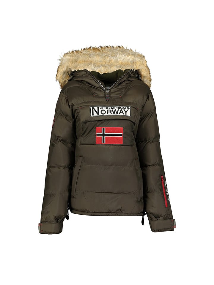 Geographical Norway Парка "Беланколи" цвета хаки
Geographical Norway Парка "Беланколи" цвета хаки