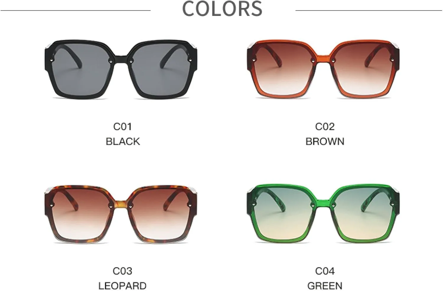 Солнцезащитные очки с защитой от УФ-излучения UV400 | Легкая оправа | Для женщин и мужчин | Для занятий спортом на открытом воздухе и вождения DSVIGF, 03
Солнцезащитные очки с защитой от УФ-излучения UV400 | Легкая оправа | Для женщин и мужчин | Для занятий спортом на открытом воздухе и вождения DSVIGF, 03