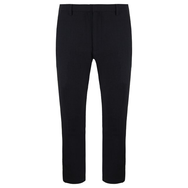 Мужские брюки узкого кроя Emporio вафельного цвета Armani, черный
Мужские брюки узкого кроя Emporio вафельного цвета Armani, черный