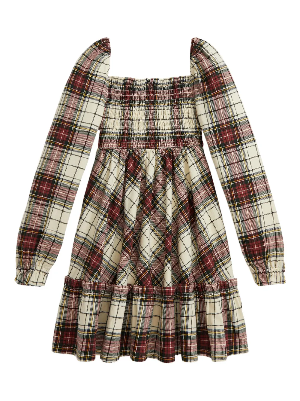 Платье с квадратным вырезом и отделкой в технике "смокинг" POLO RALPH LAUREN KIDS, нейтральный
Платье с квадратным вырезом и отделкой в технике "смокинг" POLO RALPH LAUREN KIDS, нейтральный