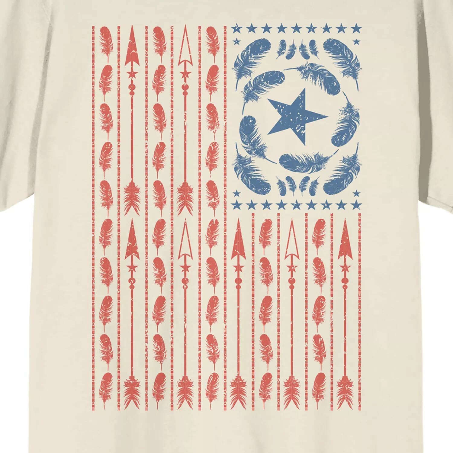 Мужская футболка Americana с перьями и флагом Licensed Character
Мужская футболка Americana с перьями и флагом Licensed Character