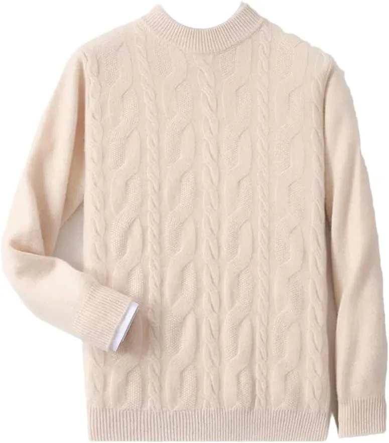 Мужской свитер из 100% мериносовой шерсти с длинным рукавом
Мужской свитер из 100% мериносовой шерсти с длинным рукавом