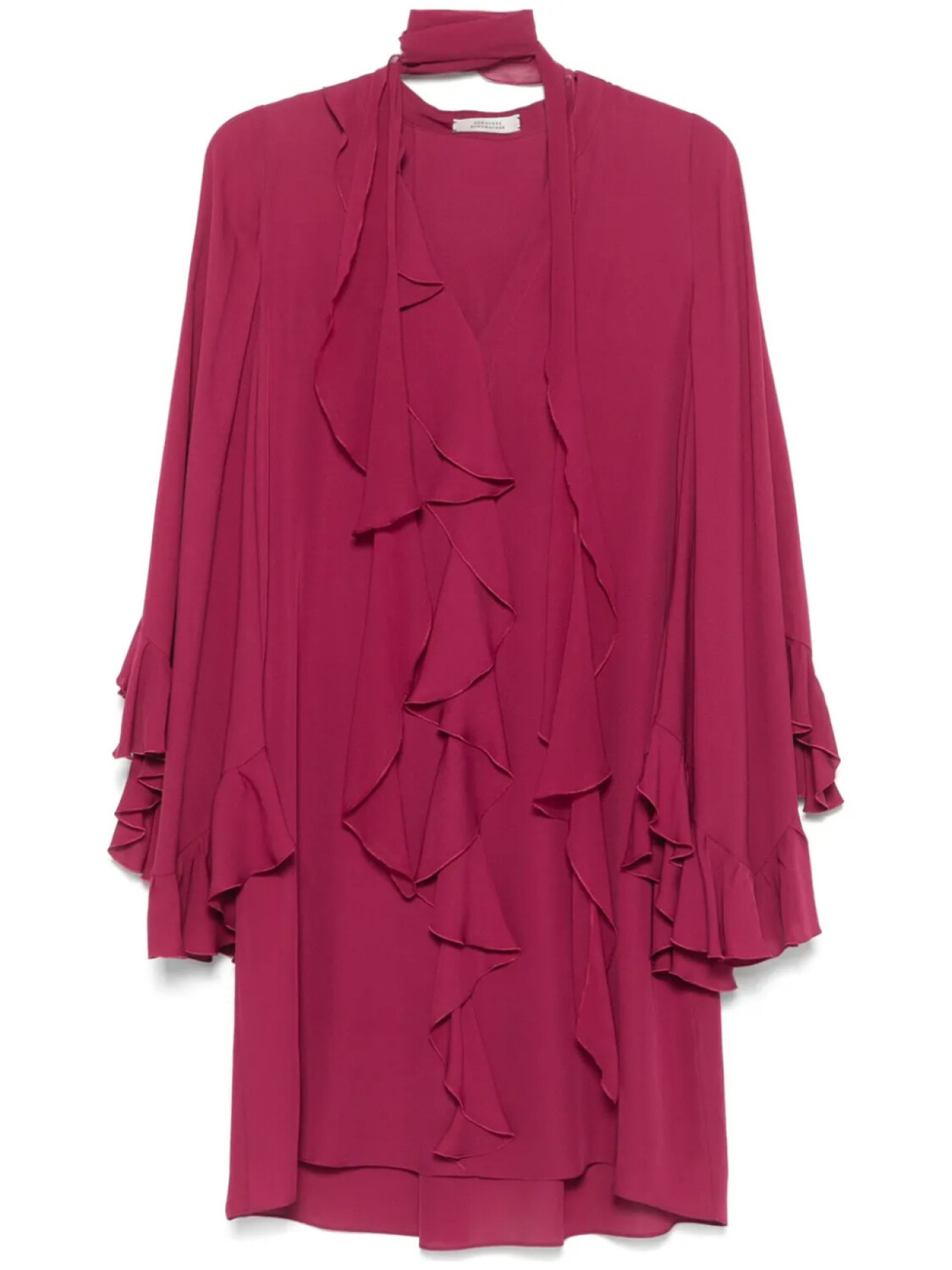 Dorothee Schumacher платье мини с оборками, фиолетовый
Dorothee Schumacher платье мини с оборками, фиолетовый