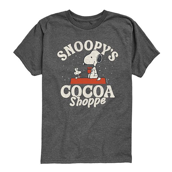 Футболка с принтом Peanuts Snoopy's Cocoa Shoppe для мальчиков 8-20 Licensed Character, Heather Charcoal
Футболка с принтом Peanuts Snoopy's Cocoa Shoppe для мальчиков 8-20 Licensed Character, Heather Charcoal
