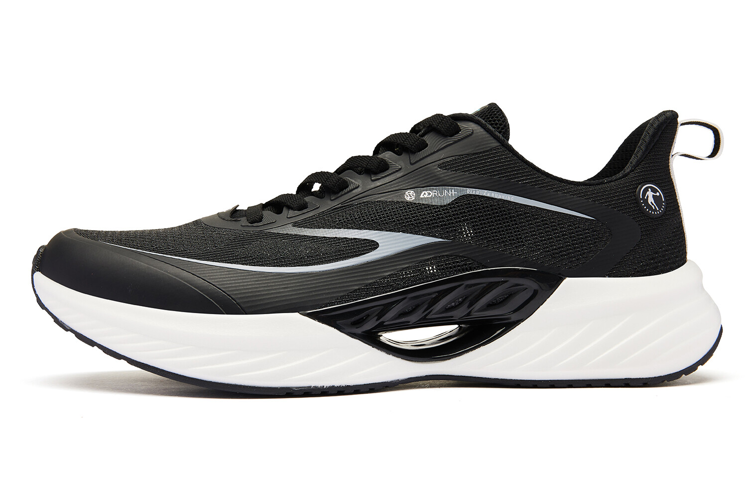 Кроссовки Flying Shadow Team2.0 мужские с низким верхом, черные, антрацитово-серые Qiaodan 
Кроссовки Flying Shadow Team2.0 мужские с низким верхом, черные, антрацитово-серые Qiaodan