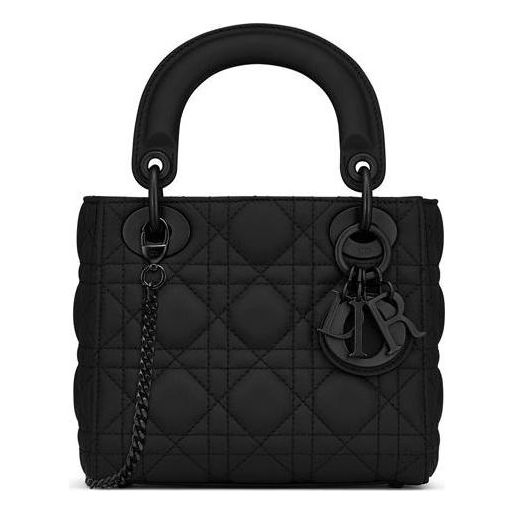 (WMNS) Мини-сумочка Lady Dior 'Черный ультраматовый'
(WMNS) Мини-сумочка Lady Dior 'Черный ультраматовый'