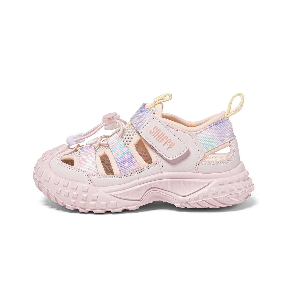 Коллекция Light Outdoor: противоскользящие и дышащие детские сандалии Snoffy, коралловый/розовый/мультиколор 
Коллекция Light Outdoor: противоскользящие и дышащие детские сандалии Snoffy, коралловый/розовый/мультиколор