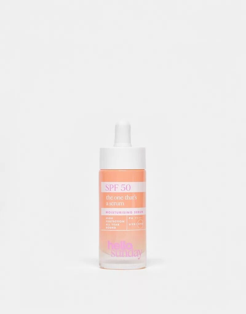 Hello Sunday SPF50 The One That’s a Serum Увлажняющая сыворотка 30 мл, Белый, Hello Sunday SPF50 The One That’s a Serum Увлажняющая сыворотка 30 мл
Hello Sunday SPF50 The One That’s a Serum Увлажняющая сыворотка 30 мл, Белый, Hello Sunday SPF50 The One That’s a Serum Увлажняющая сыворотка 30 мл